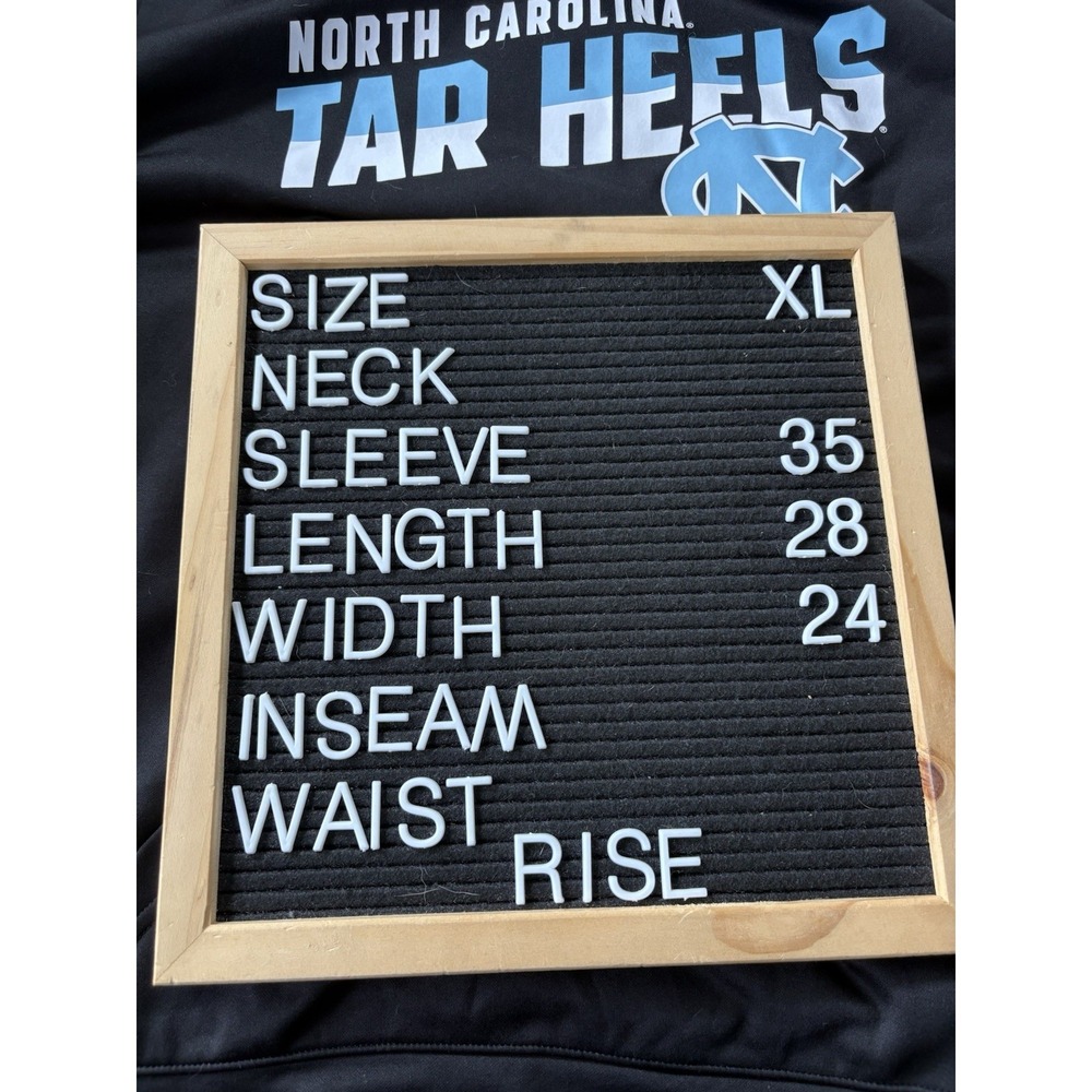 Fanatics hoodie size xl north carolina tar heels pullover - Picture 2 of 7